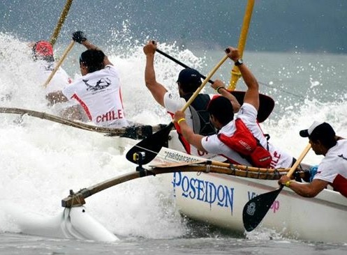 Pavimentos Chilenos sponsor oficial del Panamericano de canotaje polinésico 2025 en Rapa Nui